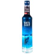 Водка Пять озер 0.5л